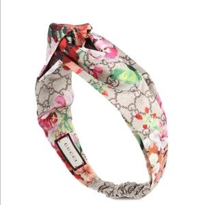 Gucci GG Blooms Silk Headband